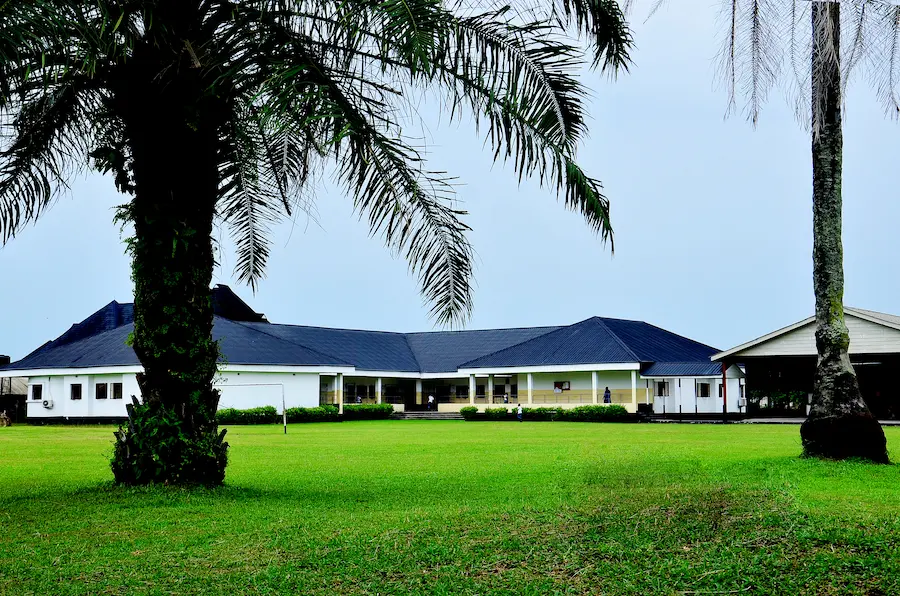 Children learning at Mona School